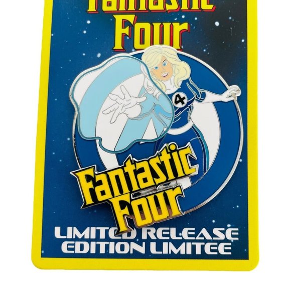 Disney Parks Marvel Fantastic Four Invisible Woman Limited Release Pin - Picture 4 of 4
